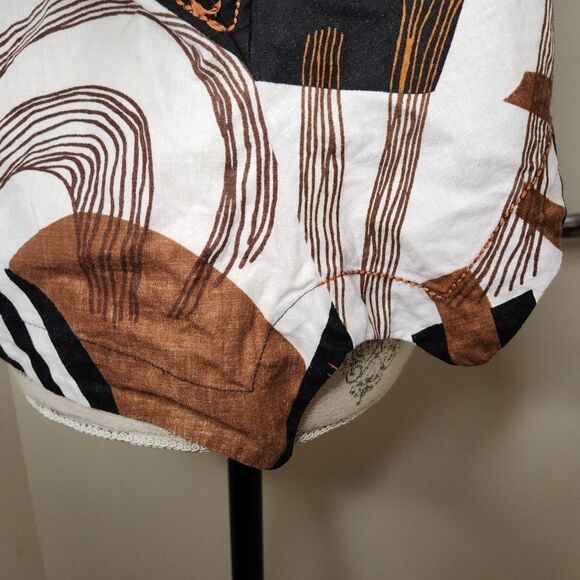 Tara Vao Crop Linen Shirt Jacket - Picture 8 of 11